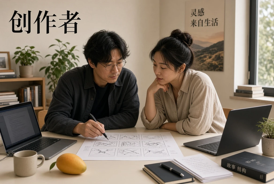 黄果AI短剧作者栏目